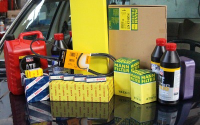 MB C124 230CE: Bericht Wartungsdienst km 244.679