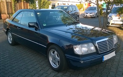 C124 230CE 904 Blau HU Termin: Sekt oder Selters?