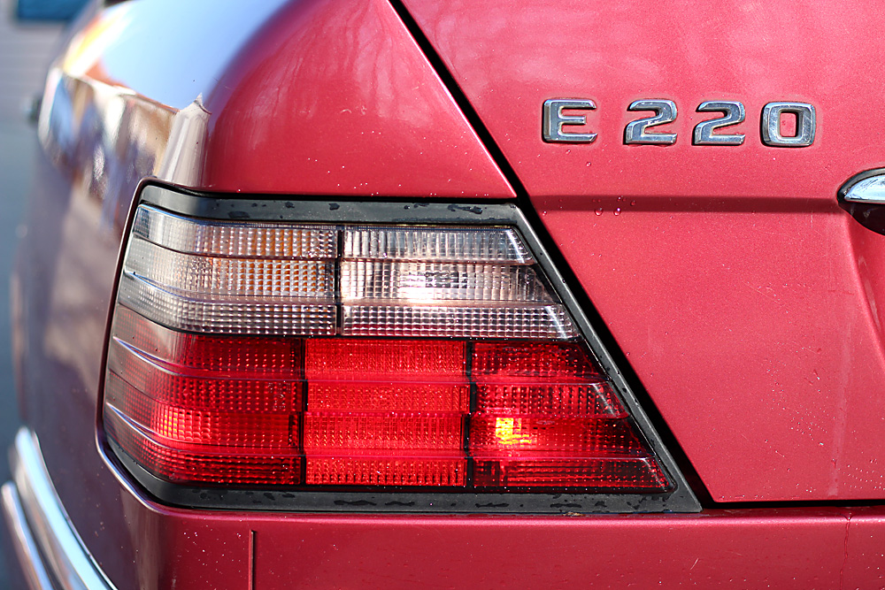 W124 E220 Daily Driver in 512 Rot: Besichtigung & Probefahrt