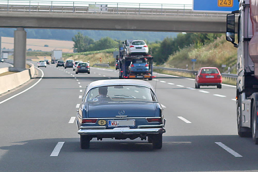 W111 220SEb Coupe: Take the long way home!