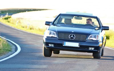 Testdrive: 1992 Mercedes C140 500 SEC 904 blau!