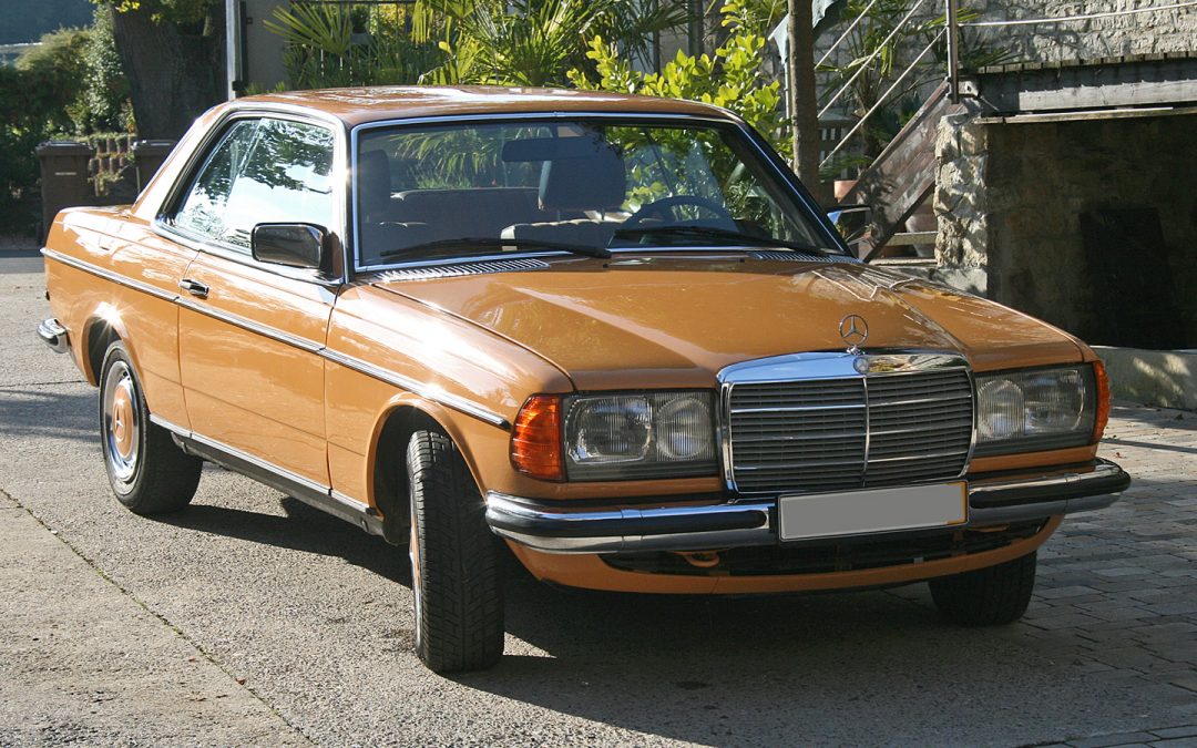 Flashback: 1978 Mercedes W123 230C Cayenne Orange